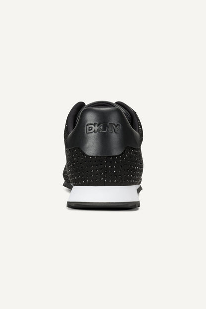 ALASKA LACE UP SNEAKER Black | DKNY