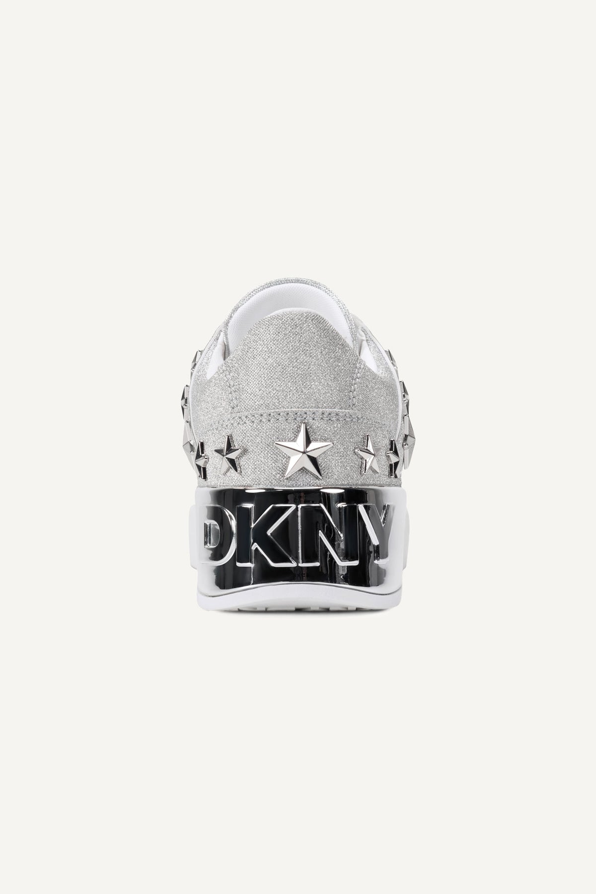 MANSERRA LACE UP SNEAKER Silver | DKNY