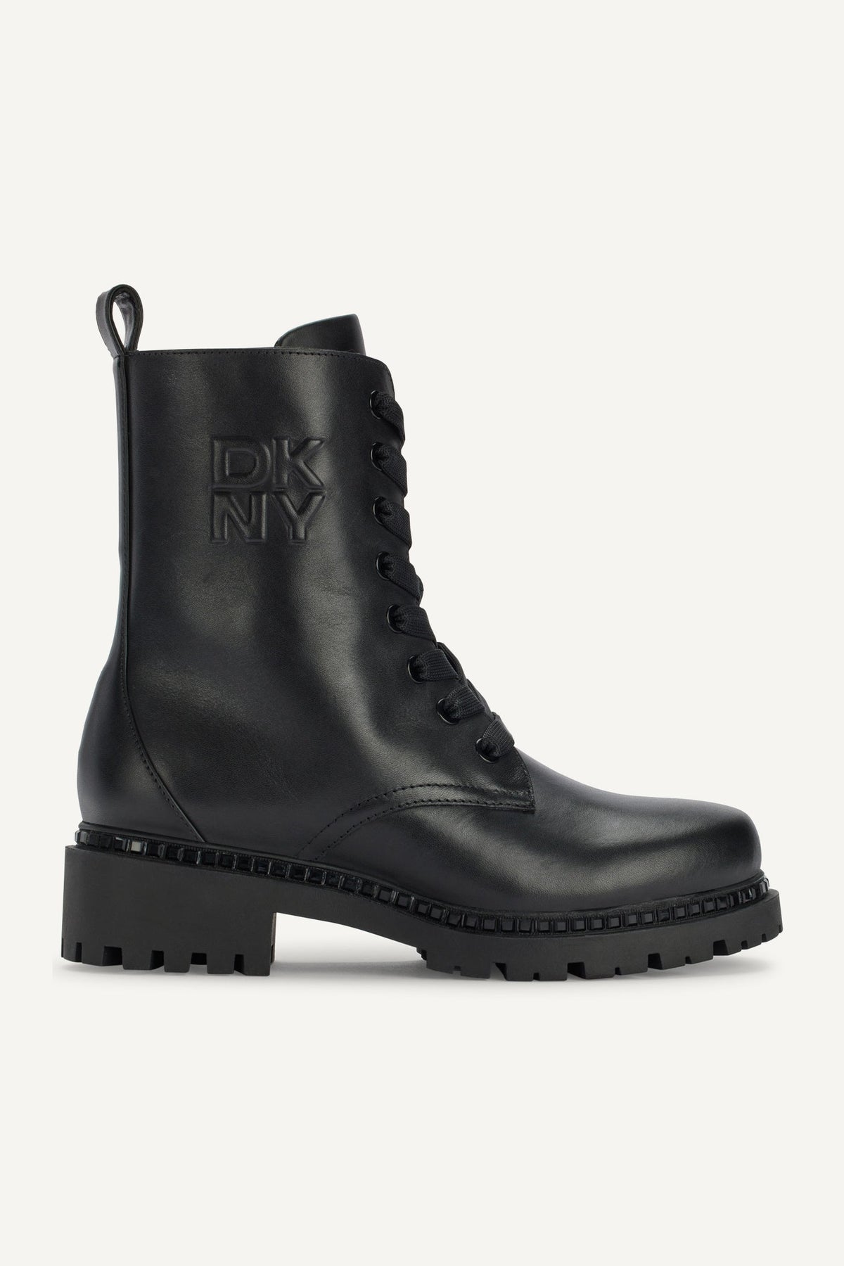 ROMMILY LACE UP BOOT Black | DKNY