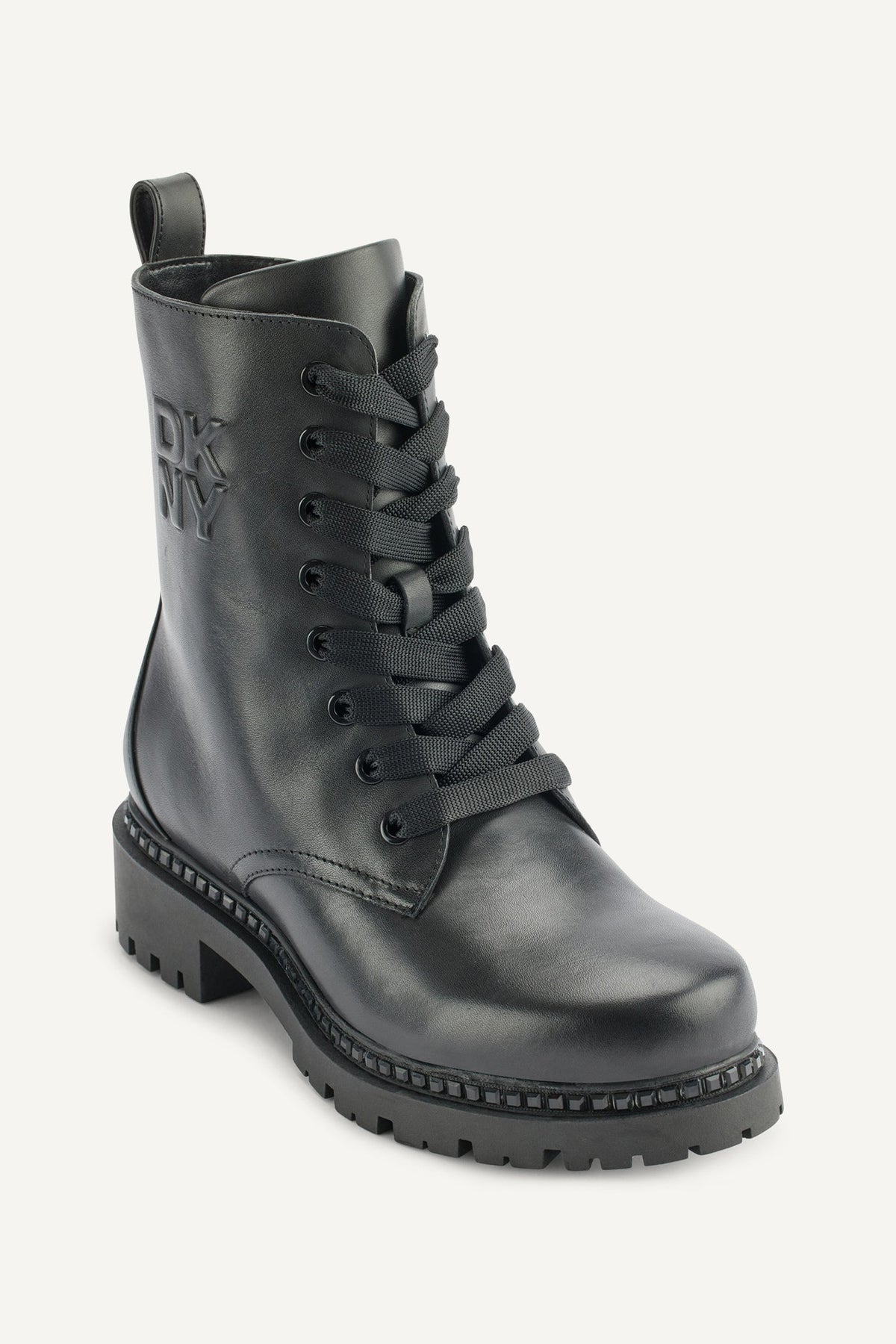 ROMMILY LACE UP BOOT Black | DKNY