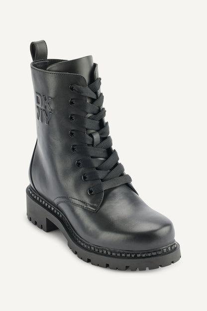 ROMMILY LACE UP BOOT Black | DKNY