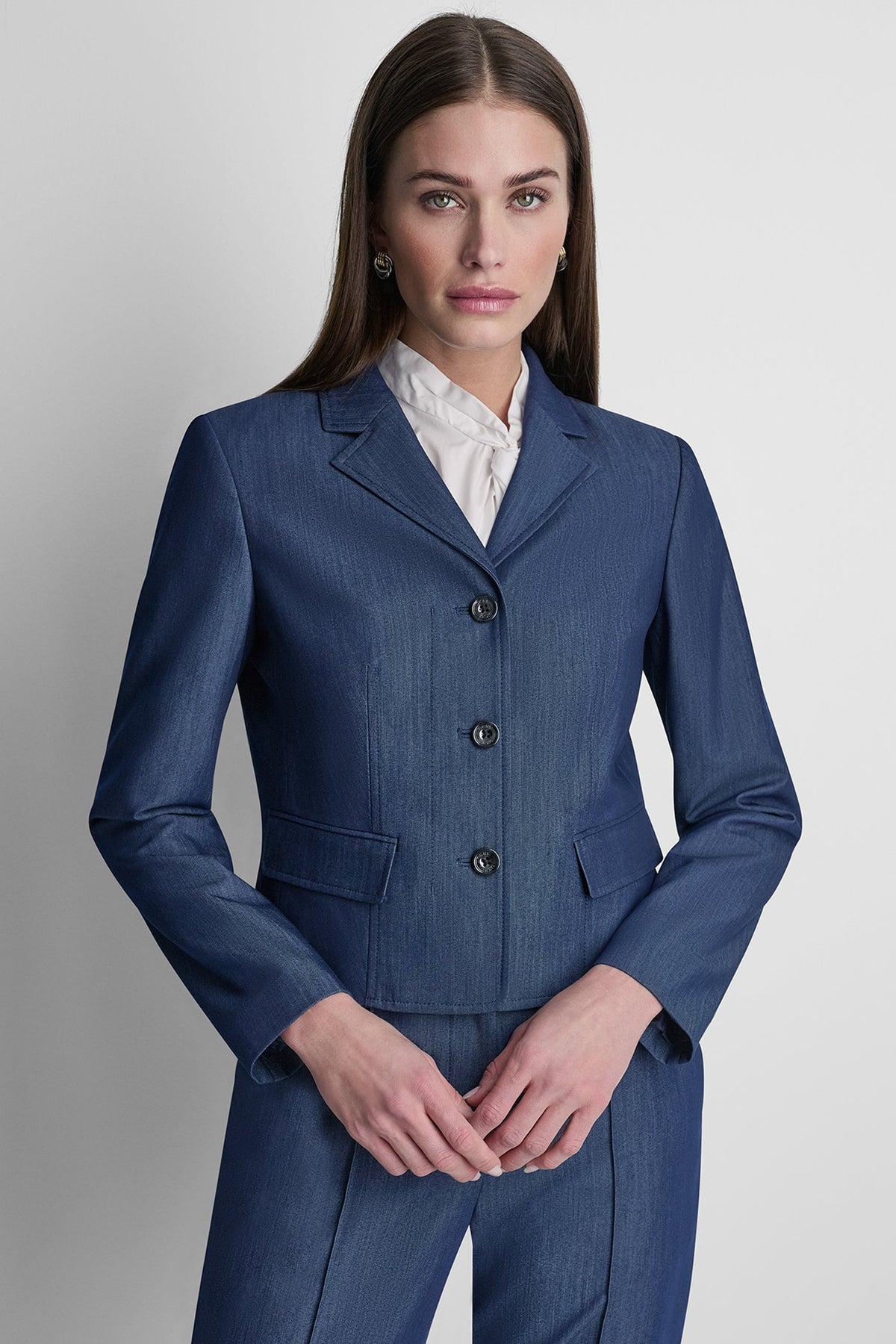CROPPED BLAZER Dark Navy | DKNY