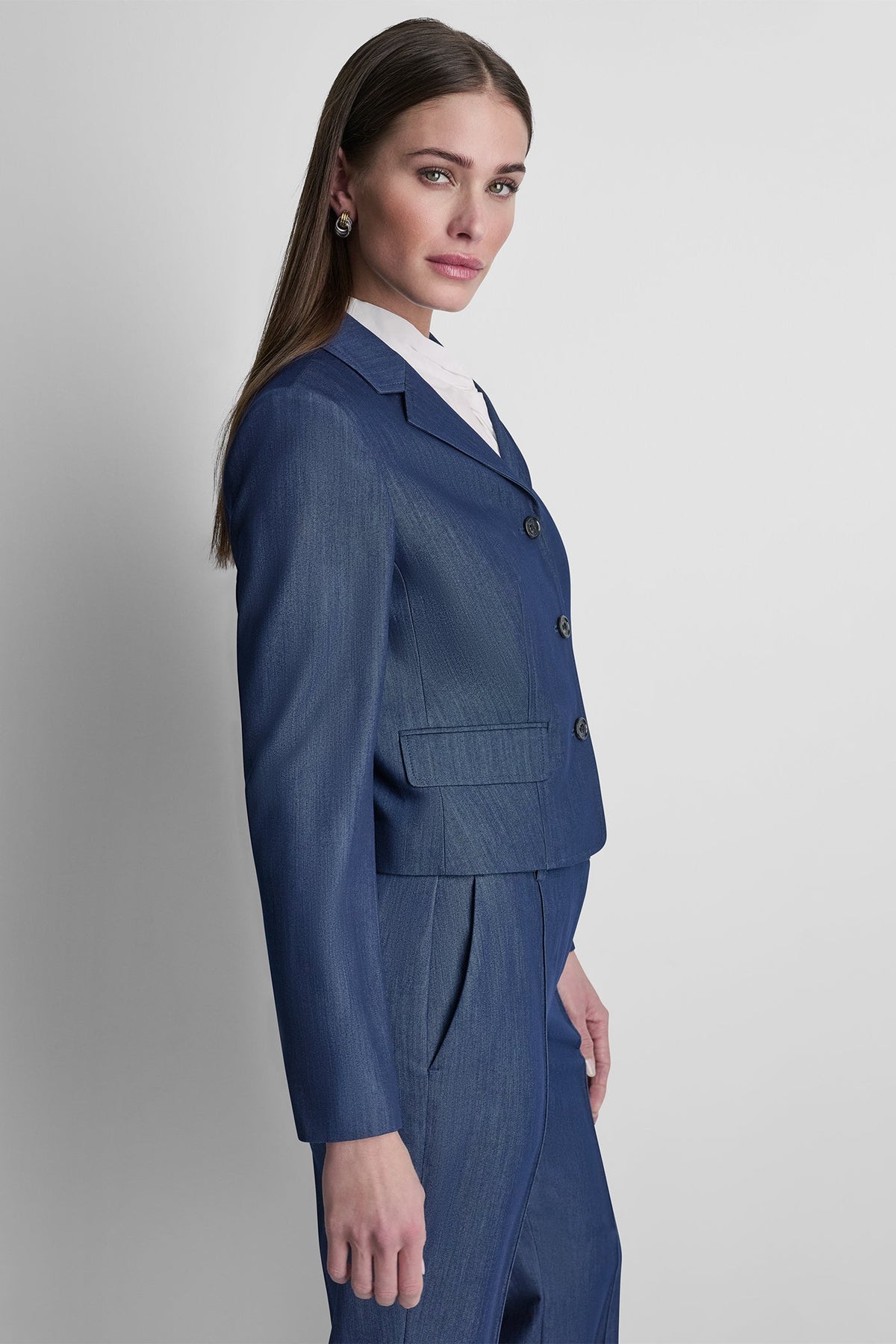 CROPPED BLAZER Dark Navy | DKNY
