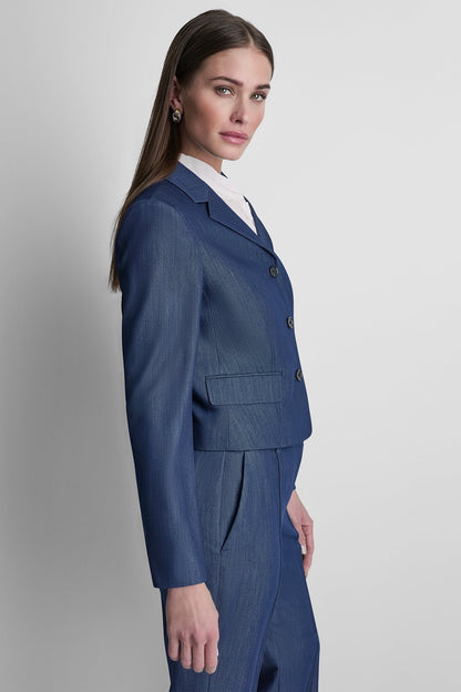 CROPPED BLAZER Dark Navy | DKNY