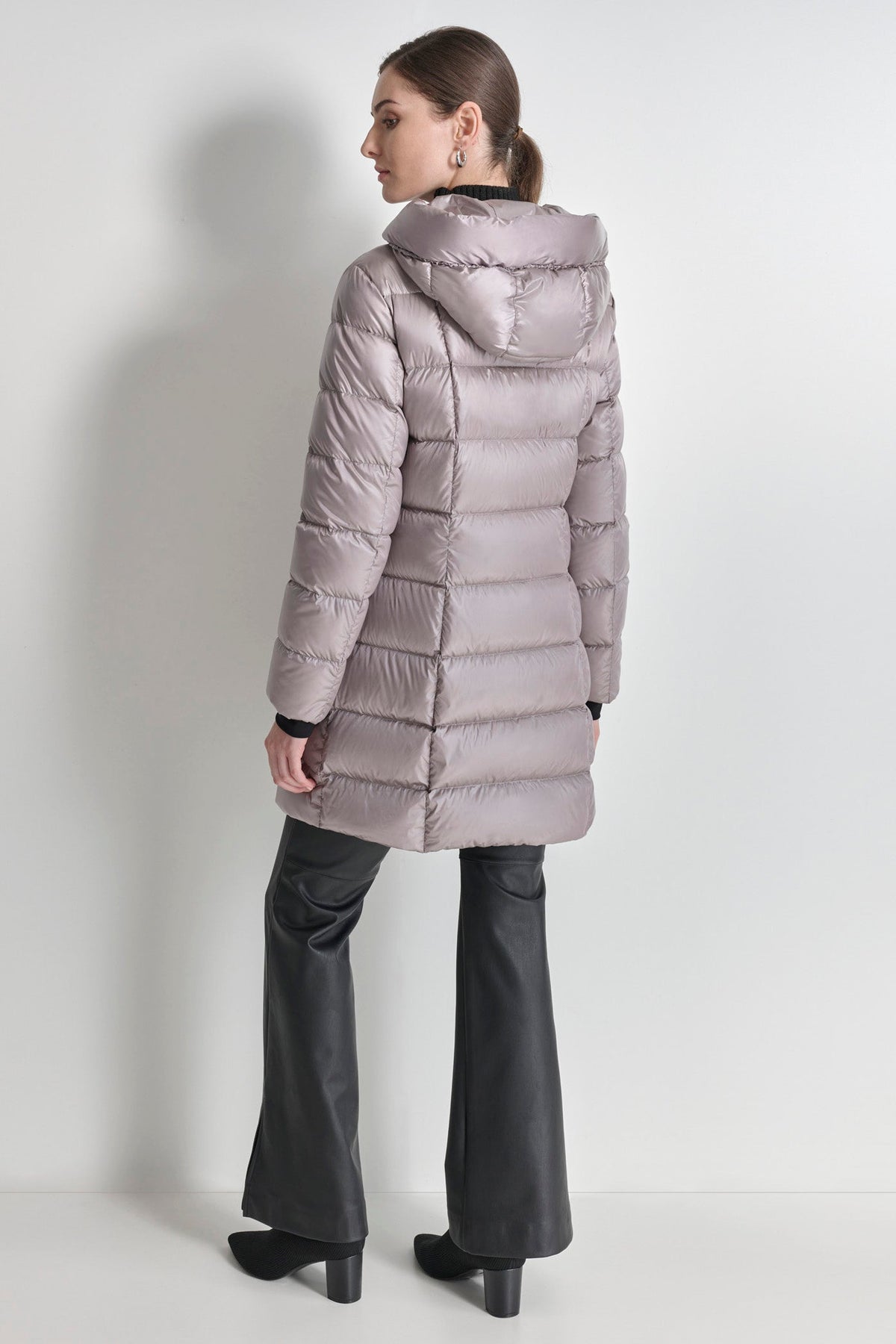 DOWN FILLED LONG PUFFER THISTLE | DKNY