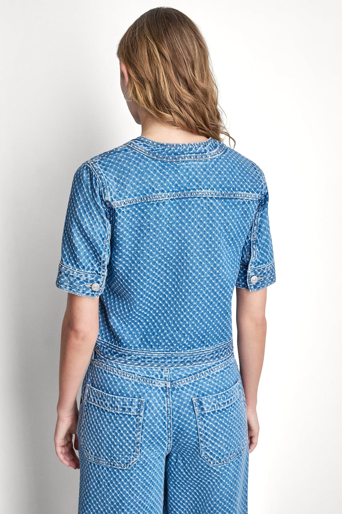 PATCH POCKET DENIM SHIRT JACKET Midwood | DKNY