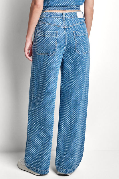 MID-RISE WIDE LEG WITH SLASH POCKETS Midwood | DKNY