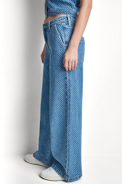 MID-RISE WIDE LEG WITH SLASH POCKETS Midwood | DKNY