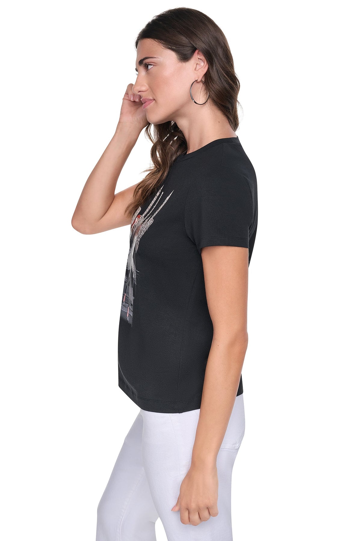 CENTRAL PARK GRAPHIC TEE White | DKNY
