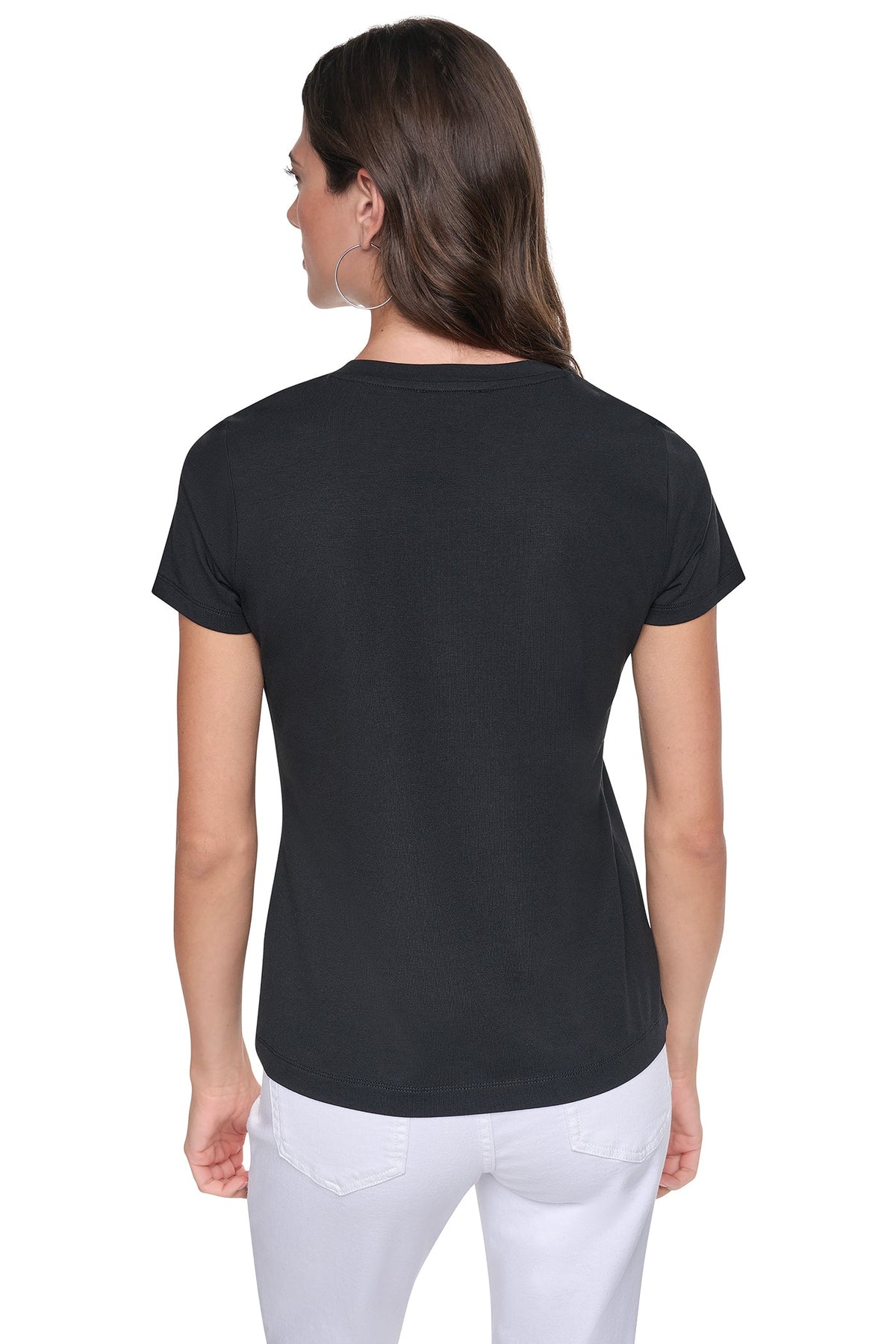 CENTRAL PARK GRAPHIC TEE Black | DKNY
