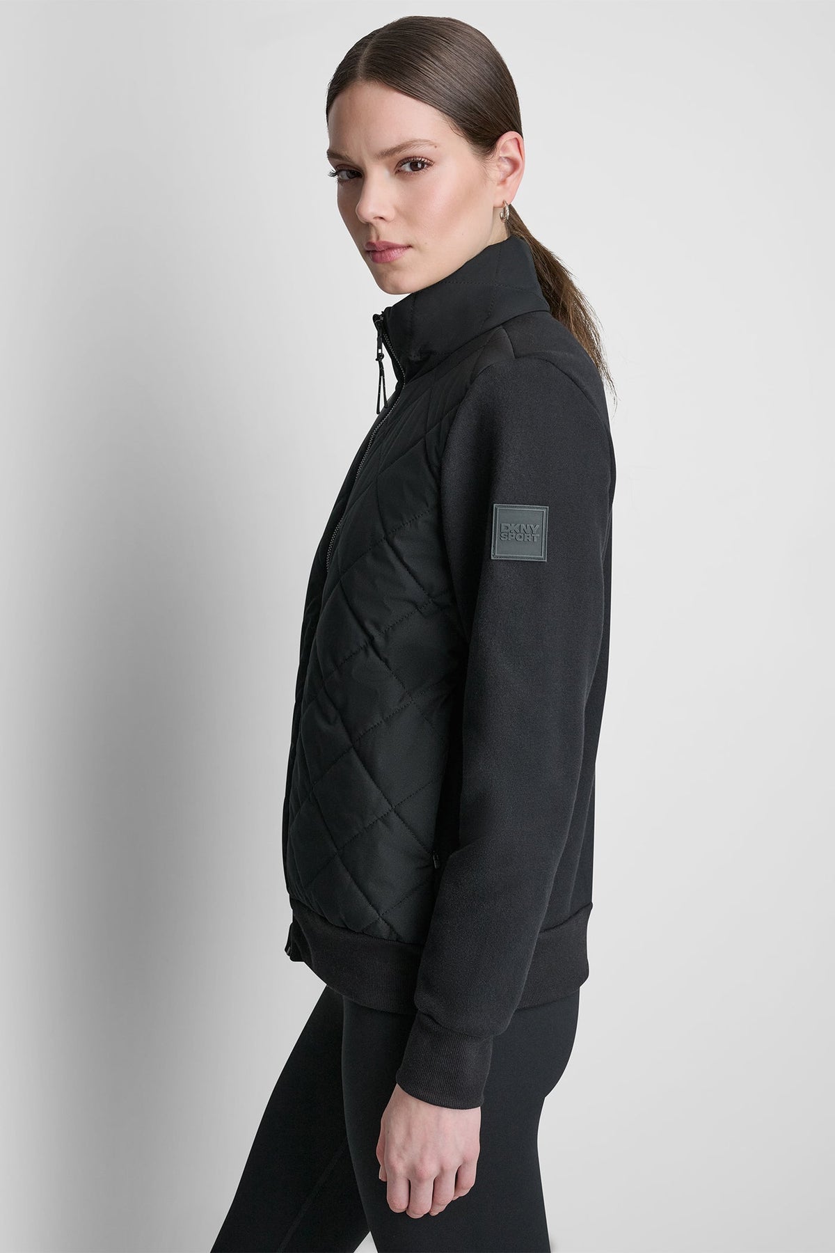 LIGHT WEIGHT HYBRID JACKET Oat | DKNY