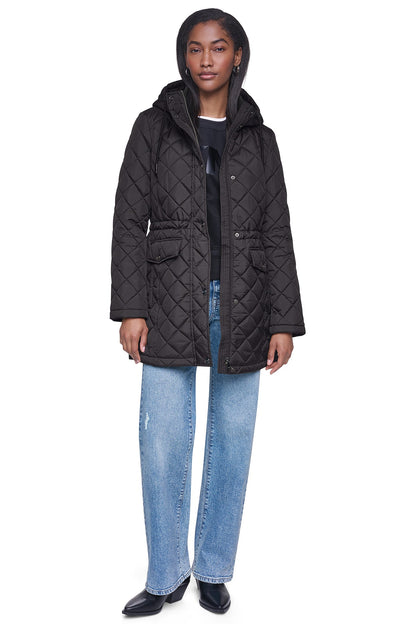 QUILTED ANORAK Bitter | DKNY