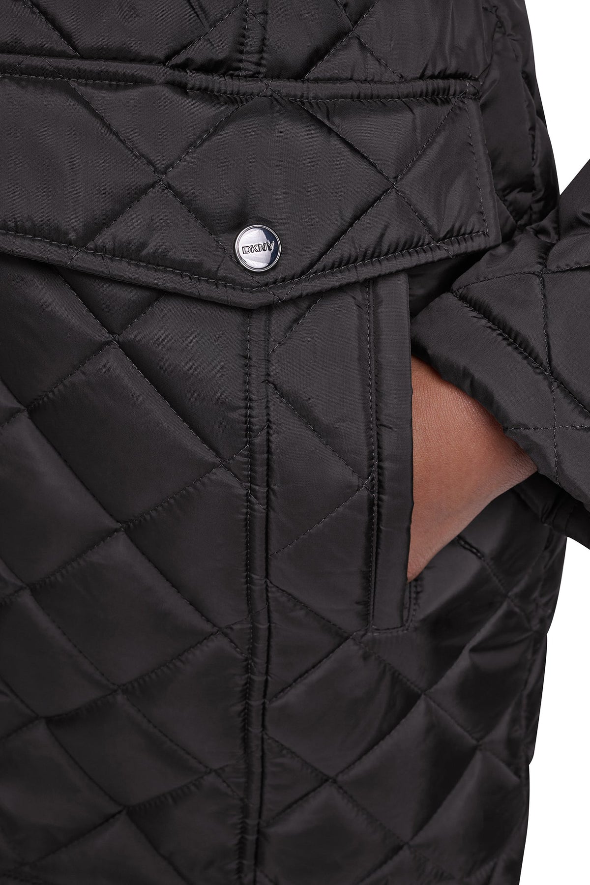 QUILTED ANORAK Bitter | DKNY