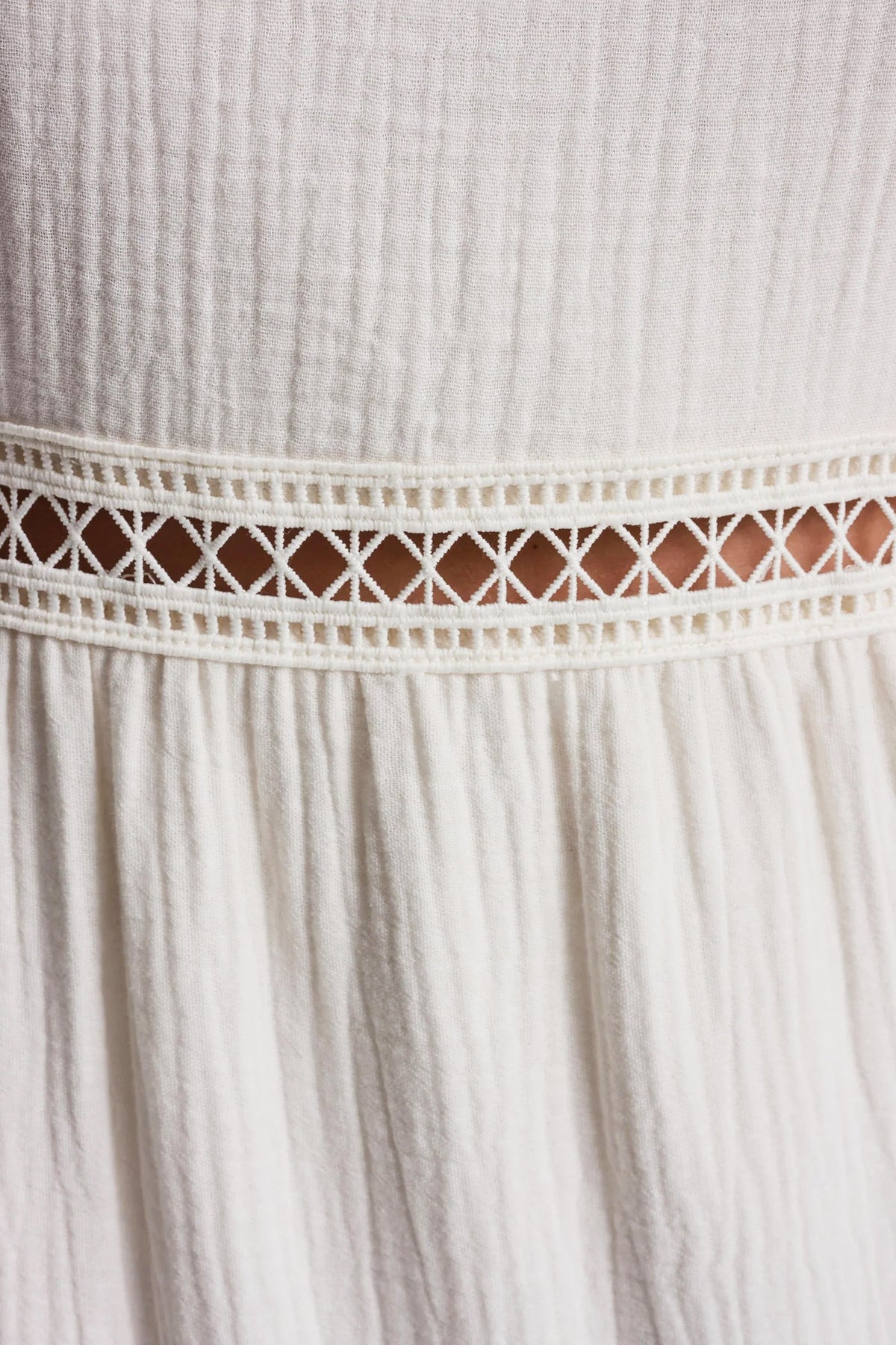 TIERED TANK MAXI DRESS Eggnog | DKNY