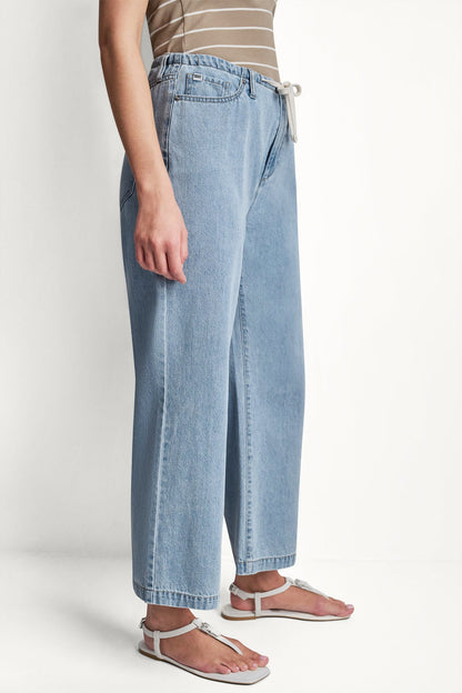 MID-RISE DRAWCORD WIDE LEG Brighton | DKNY