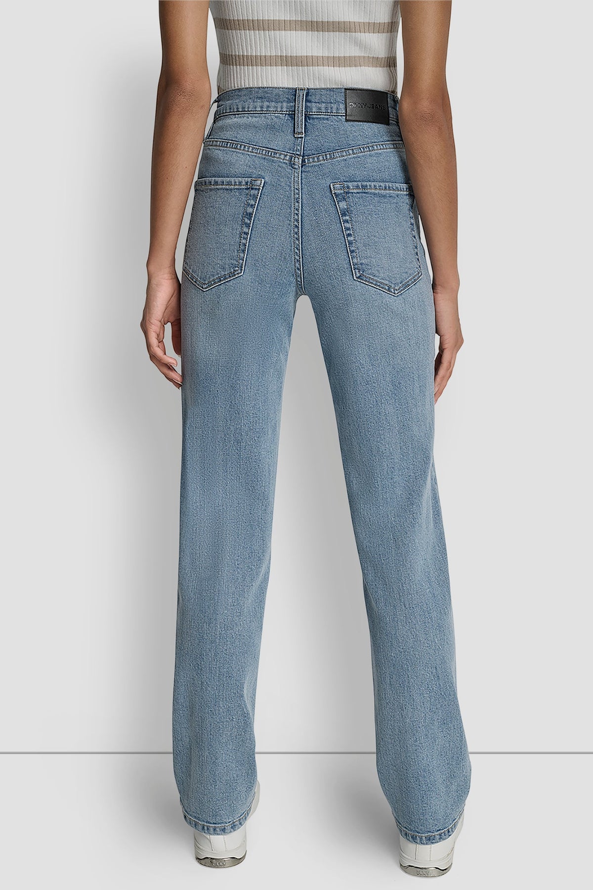 HIGH-RISE CLASSIC STRAIGHT BRYANT WASH | DKNY
