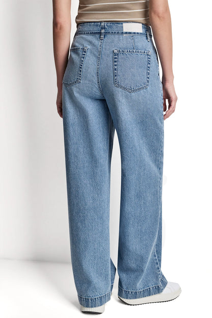 HIGH-RISE WIDE LEG JEAN Eden | DKNY
