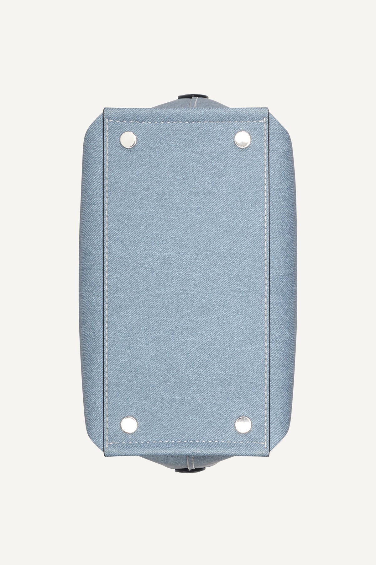 NICOLE DENIM LOGO BUCKET BAG Denim | DKNY