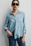 DKNY OUTLINE CHAMBRAY