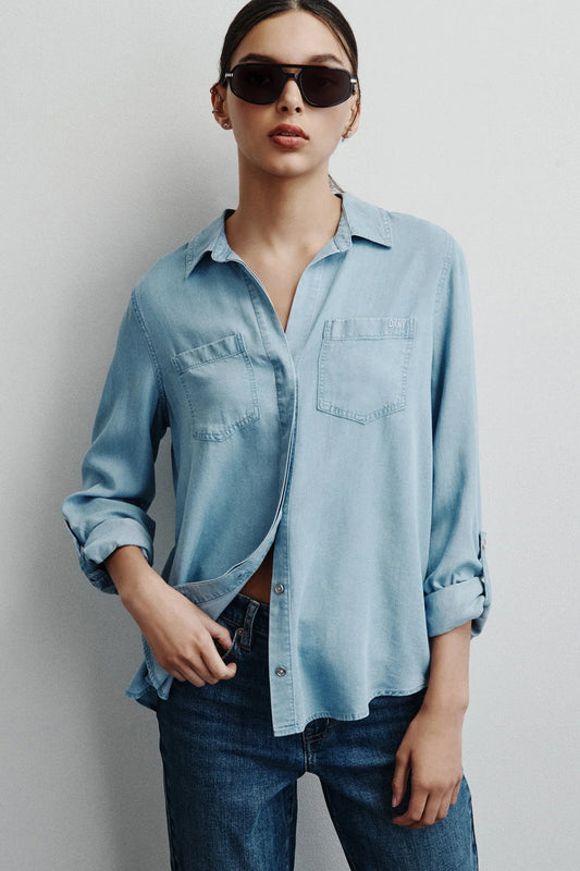 THE LIVE-IN SHIRT DKNY OUTLINE CHAMBRAY | DKNY