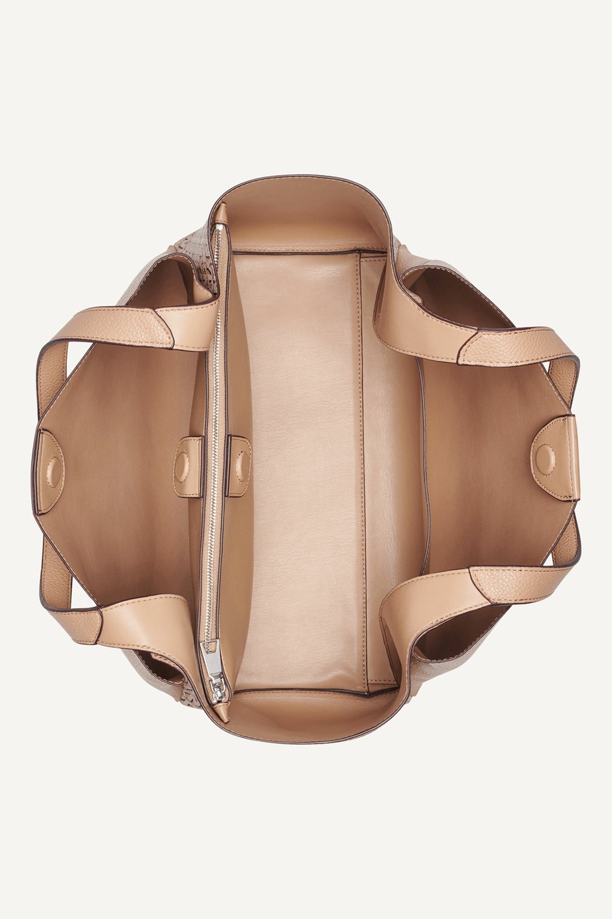 WILLA NEW YORK LOGO TOTE Cappuccino | DKNY