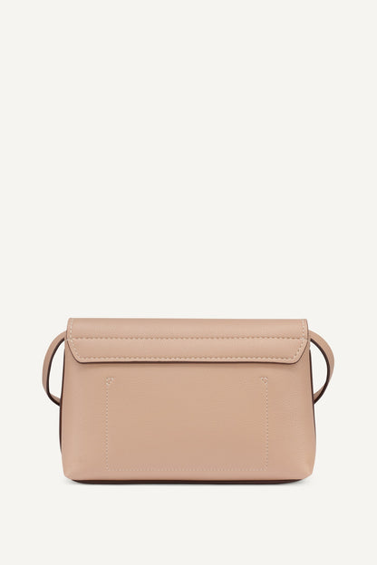 NICOLE LOGO CROSSBODY BAG Black/Silver | DKNY