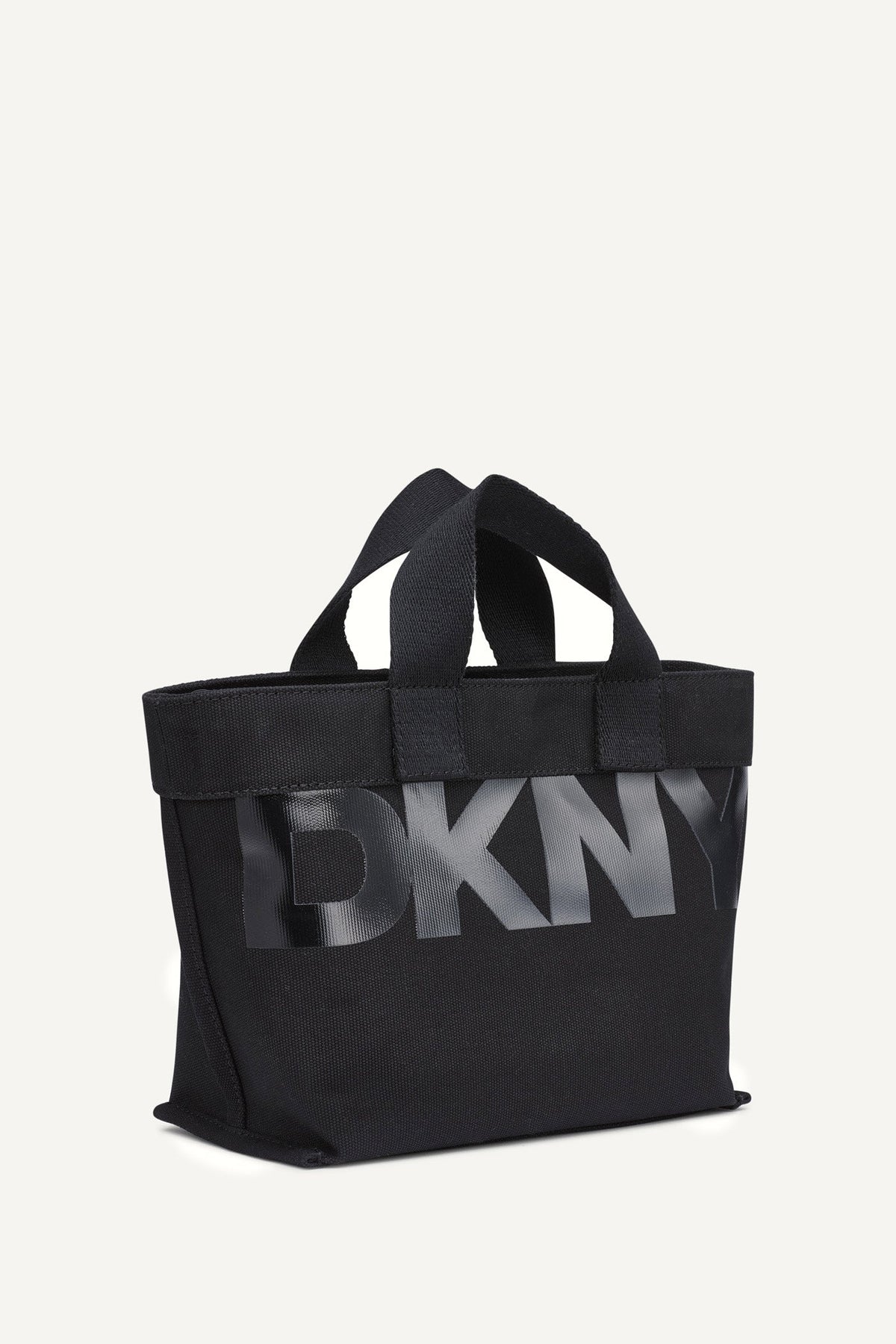 BRADY CANVAS LOGO CROSSBODY BAG BLACK/BRIGHT RED | DKNY
