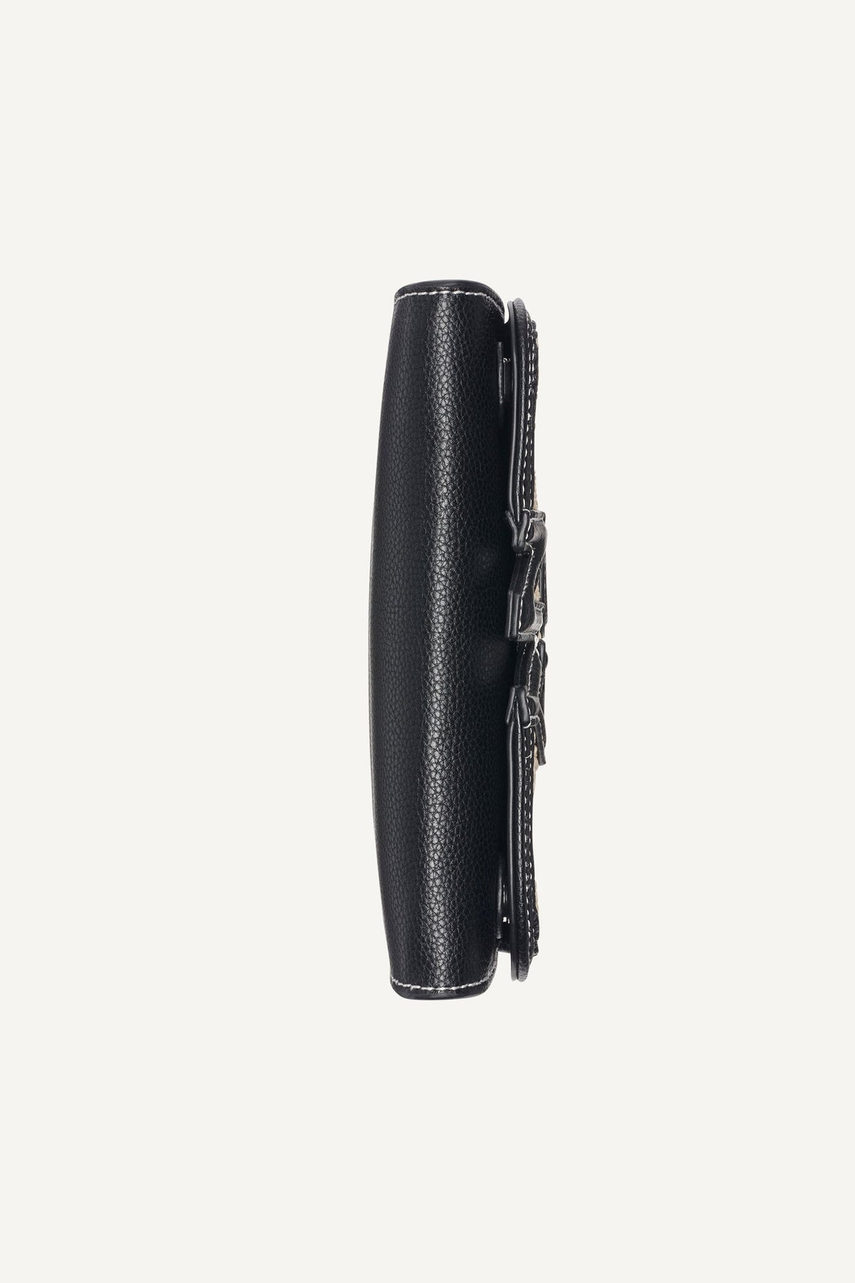 NICOLE FLAP CROSSBODY Natural/Black | DKNY