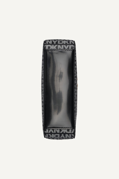 AVRIL LOGO CAMERA BAG BLACK LOGO/BLACK | DKNY