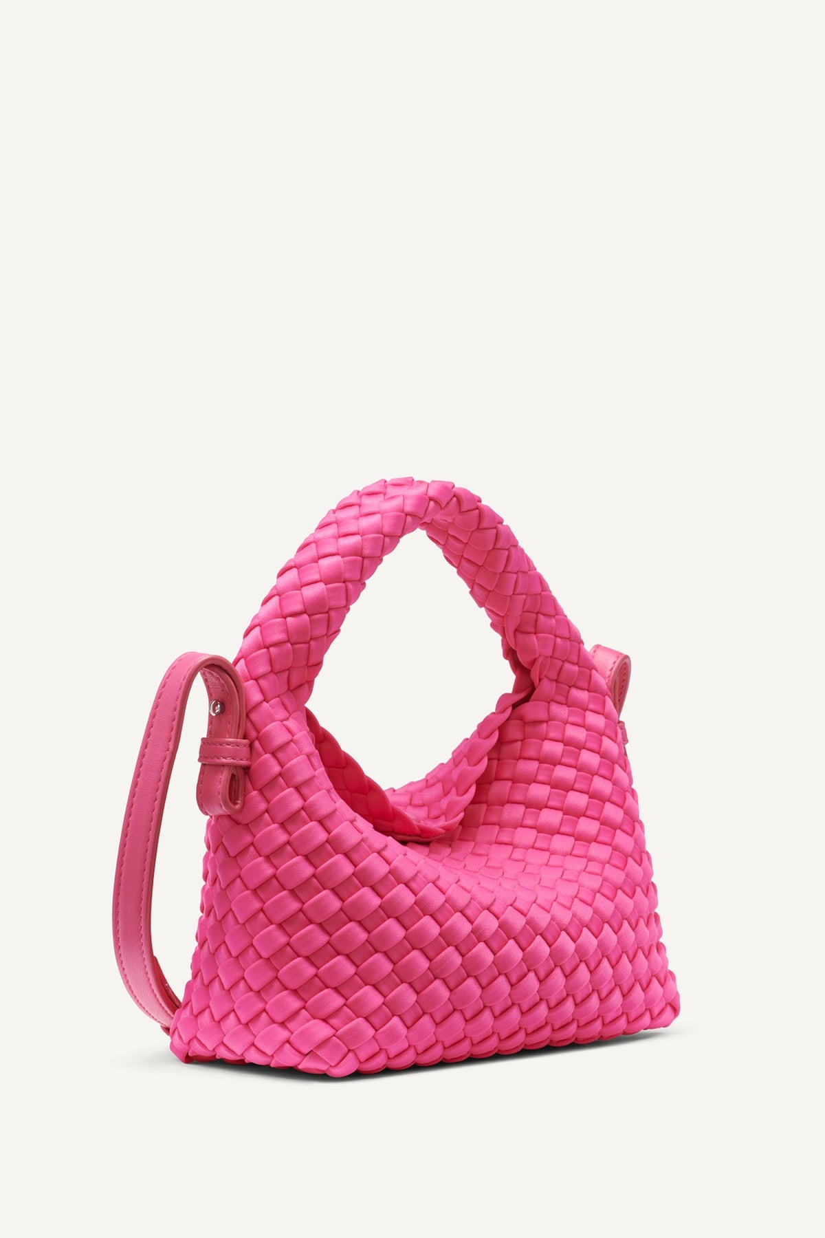 GISELLE WOVEN NEOPRENE CROSSBODY BAG Hot Pink | DKNY