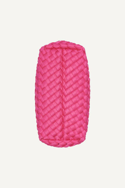 GISELLE WOVEN NEOPRENE CROSSBODY BAG Hot Pink | DKNY