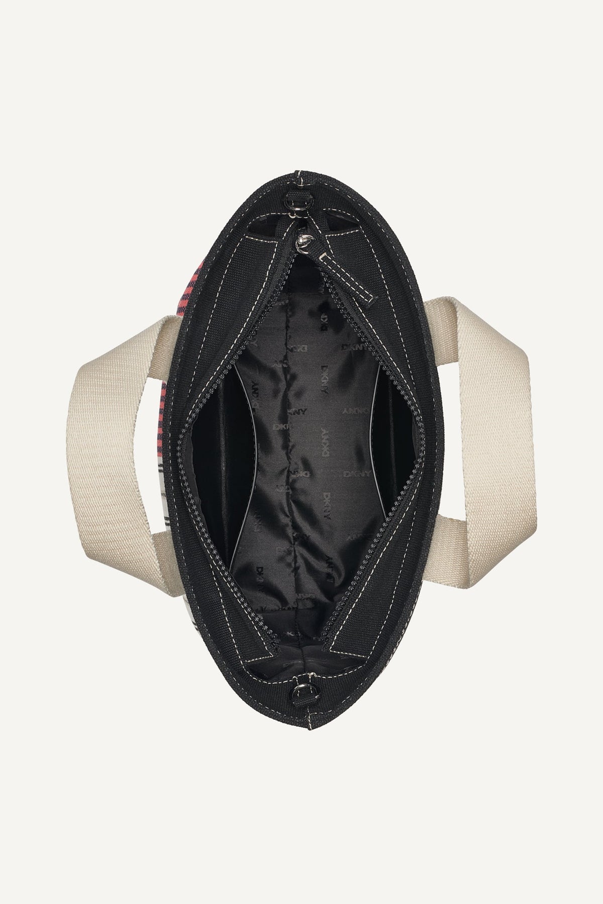 BRADY CANVAS STRIPE SMALL LOGO CROSSBODY BAG Punch Multi | DKNY