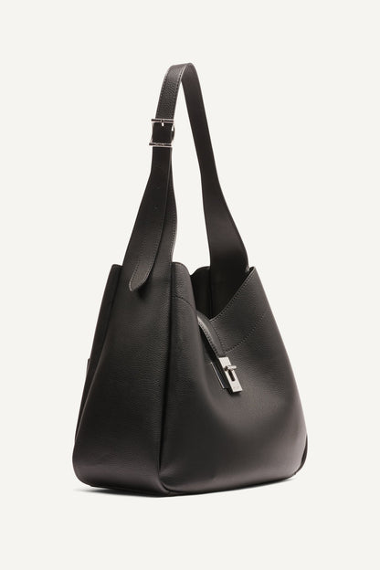 DARIA LARGE HOBO BAG Cappuccino | DKNY