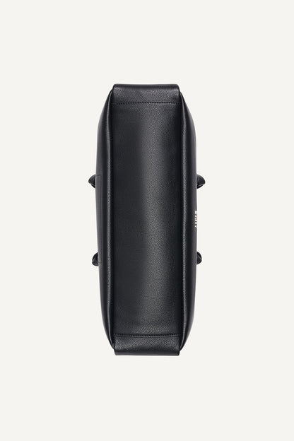 ELIZA LARGE BOWLING BAG Black/Silver | DKNY