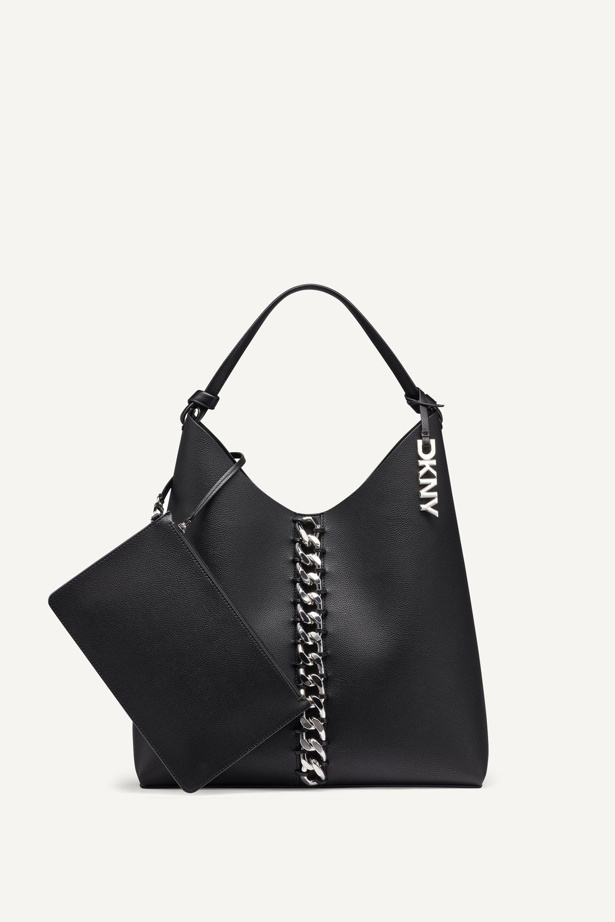 PAULA HOBO Black | DKNY
