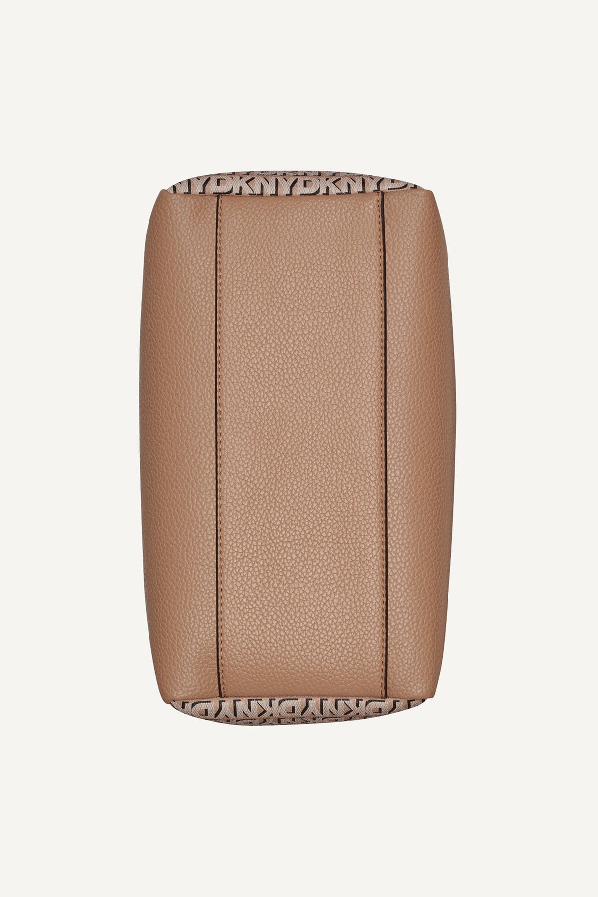 WILLA NEW YORK LOGO SATCHEL Cappuccino | DKNY