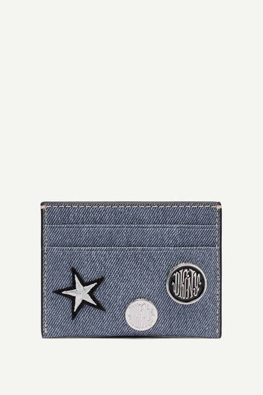 NESSA CARD CASE Denim | DKNY