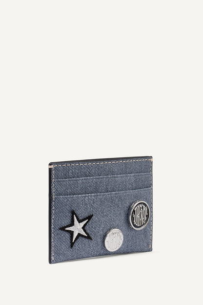NESSA CARD CASE Denim | DKNY