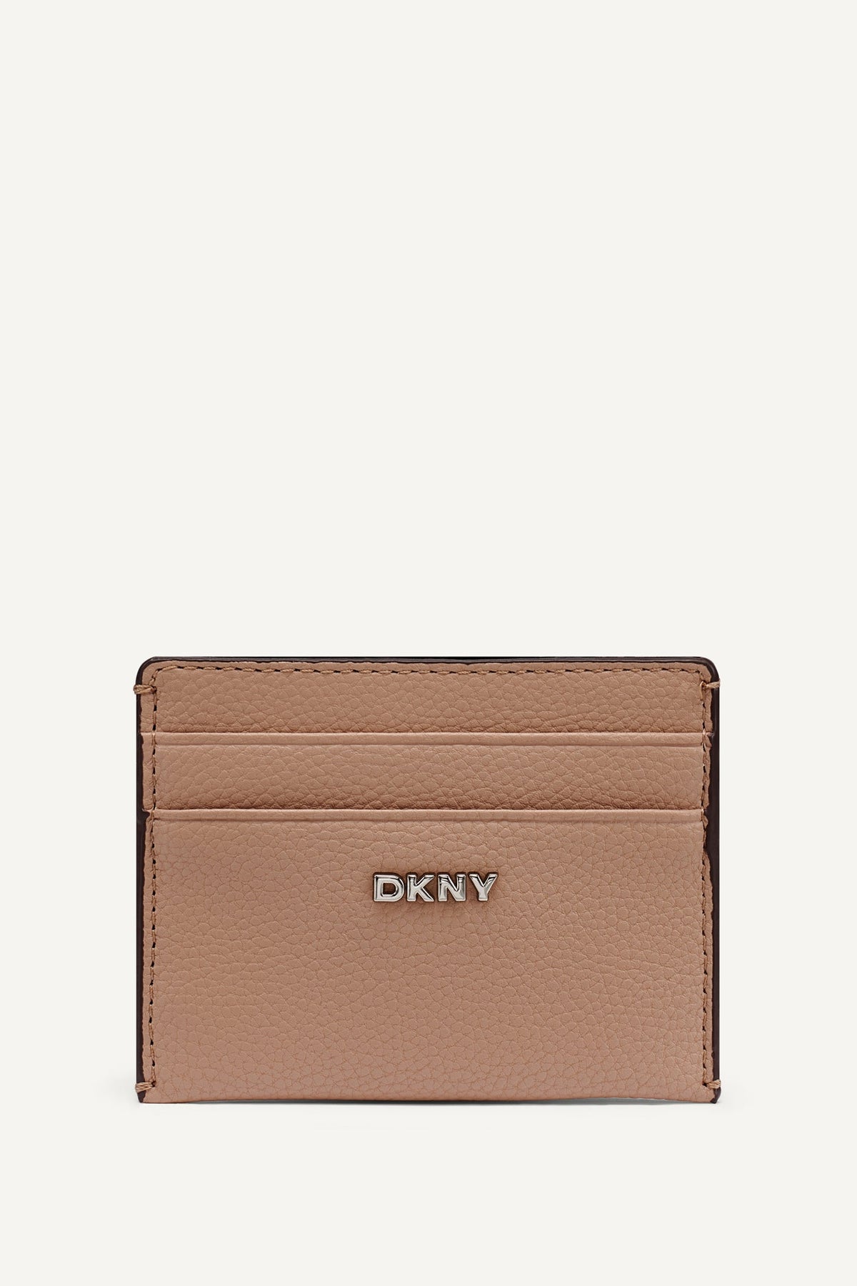 PAULA CARD CASE Black/Silver | DKNY