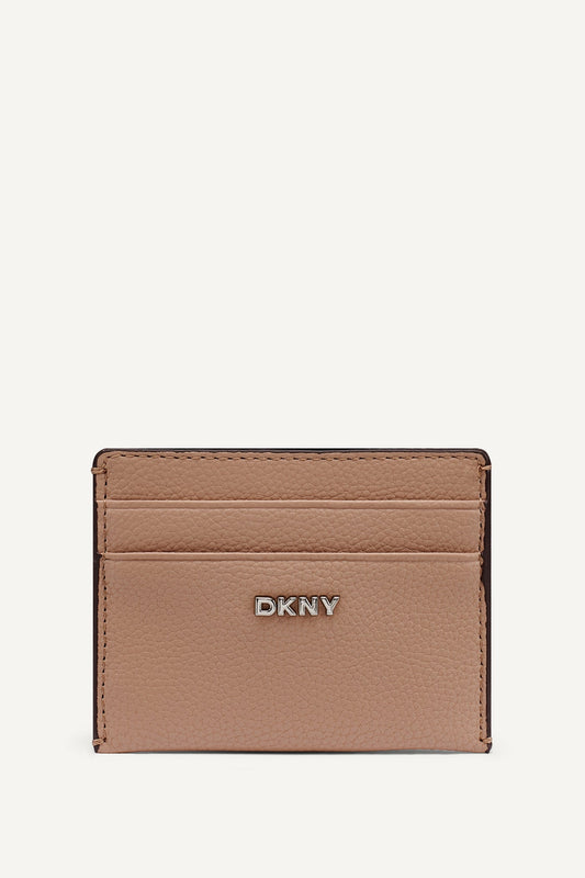 PAULA CARD CASE Black/Silver | DKNY