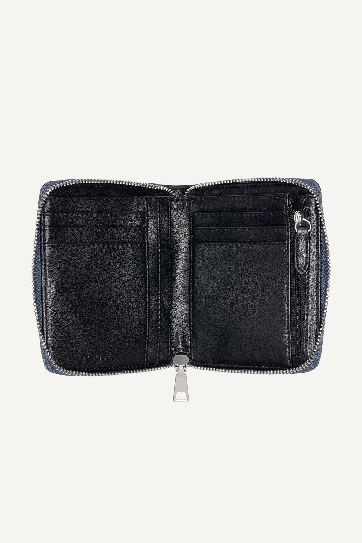 NESSA SMALL ZIP AROUND WALLET Denim | DKNY