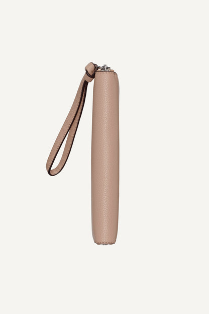 PAULA LARGE ZIP AROUND WALLET Cappuccino | DKNY