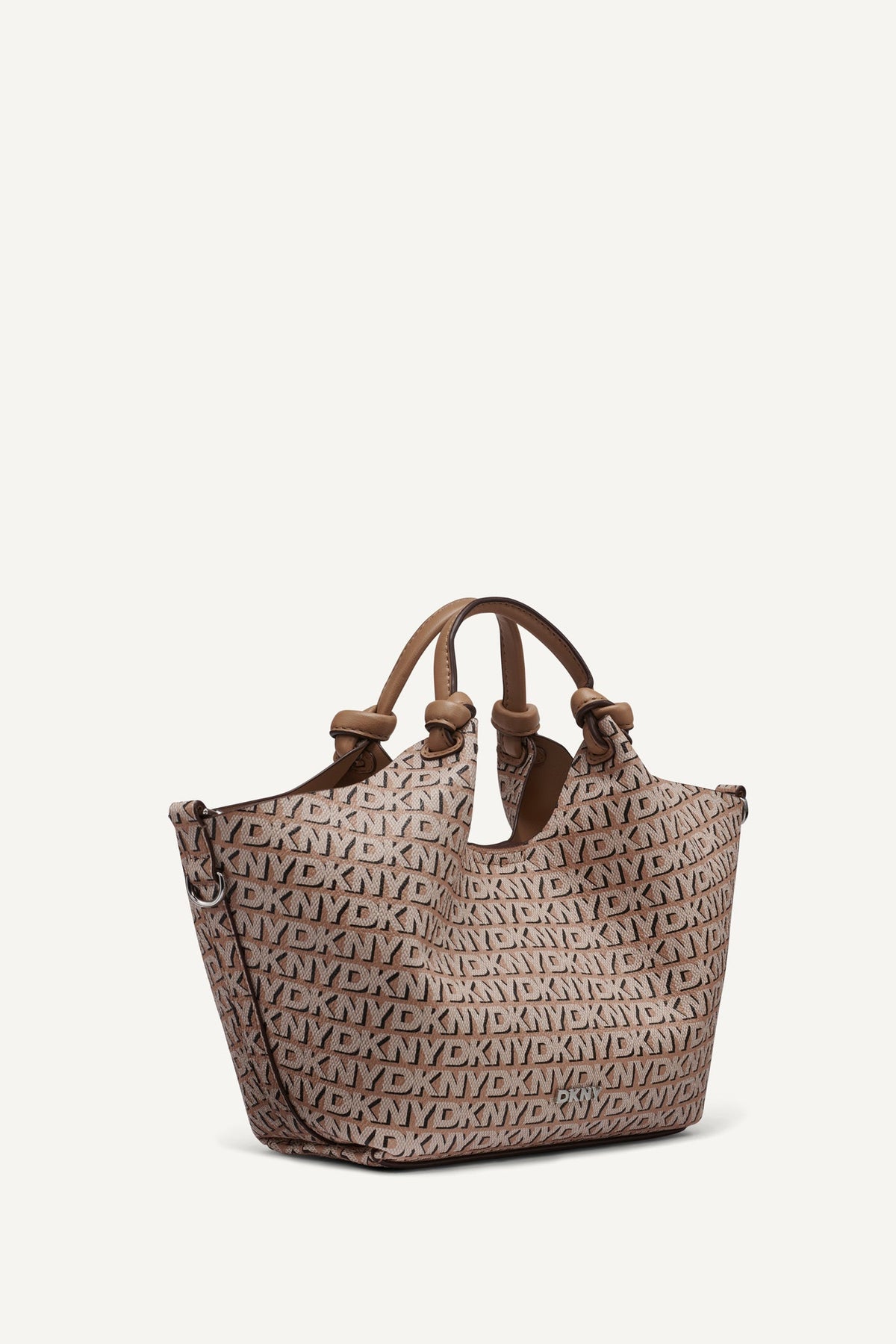 PAULA NEW YORK LOGO SMALL COMMUTER TOTE Liberty Sky | DKNY