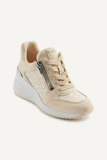 KALINA WEDGE SNEAKER HEMP | DKNY