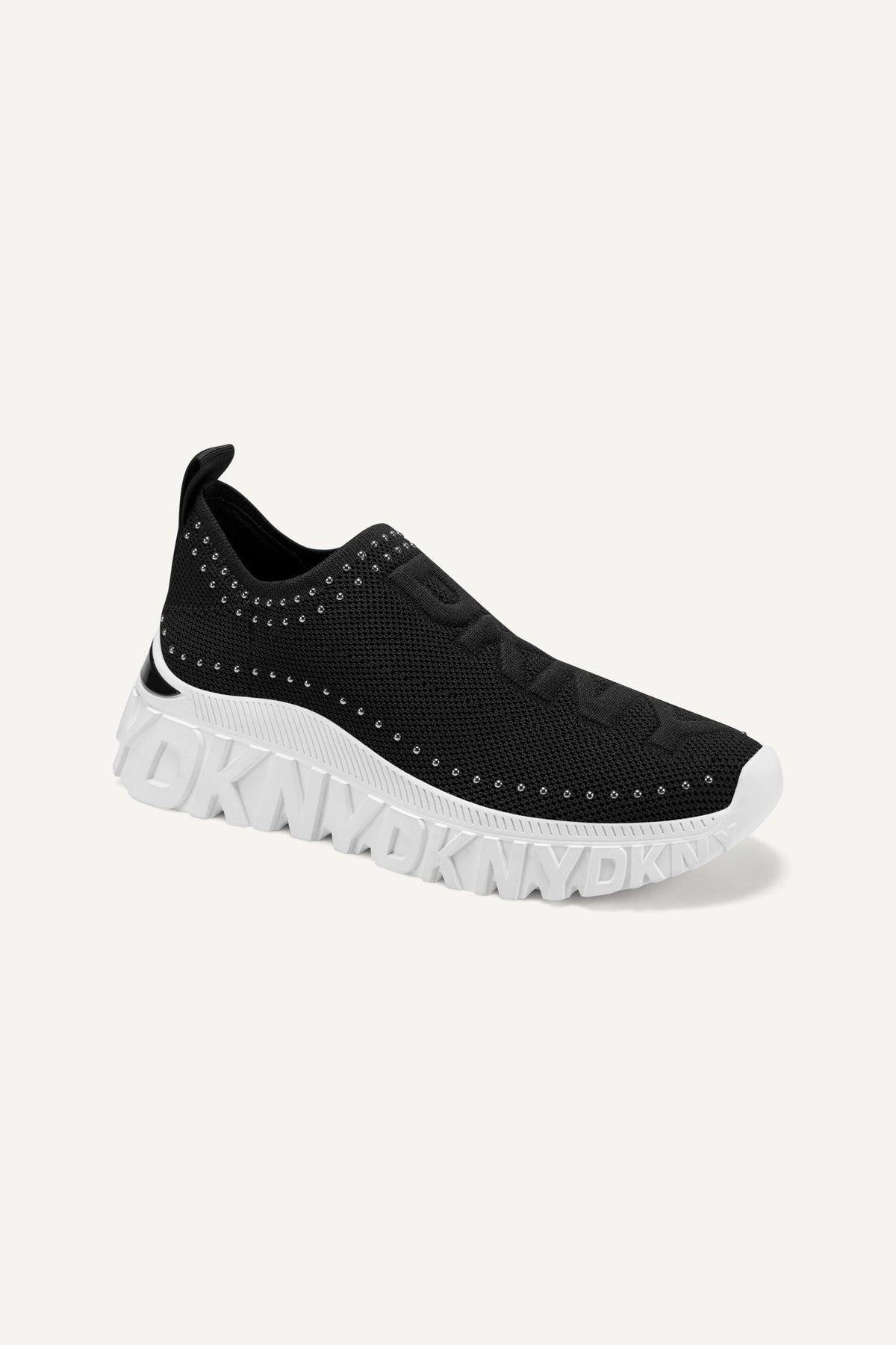 LILLIE STUDS SLIP ON SNEAKER Black | DKNY