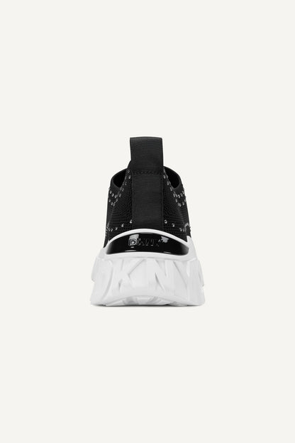 LILLIE STUDS SLIP ON SNEAKER Black | DKNY