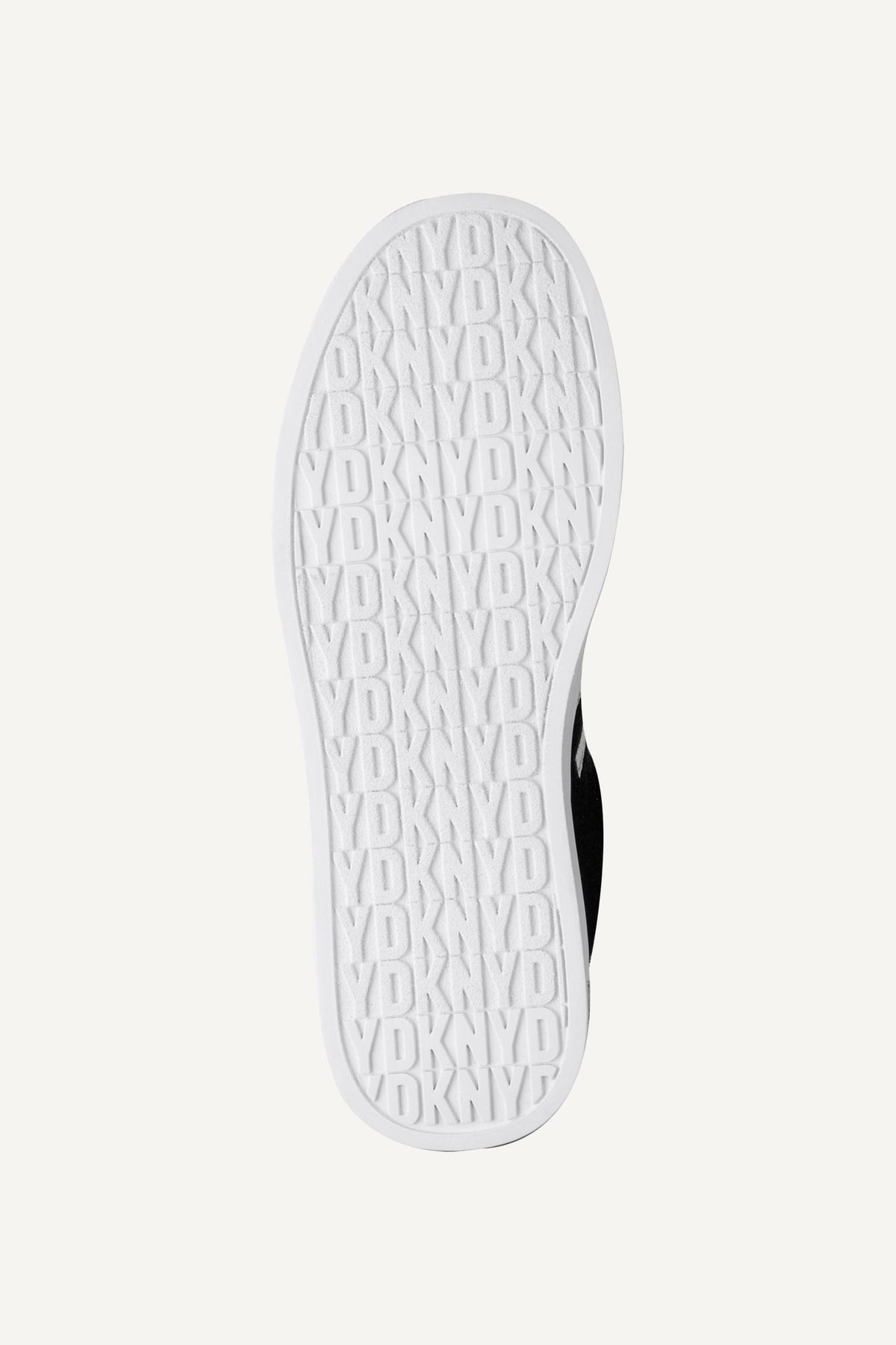 ABENI FAUX FUR LOW-TOP SNEAKER BLACK/SILVER | DKNY