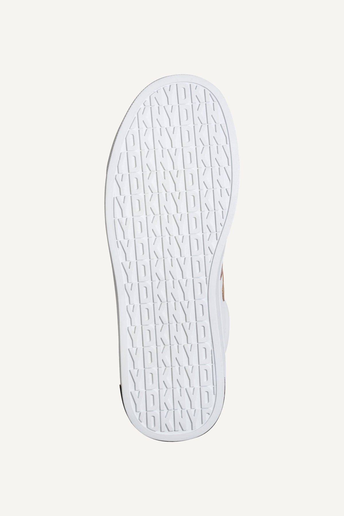 ABENI LACE UP SNEAKER 30MM WHITE/BLUSH | DKNY