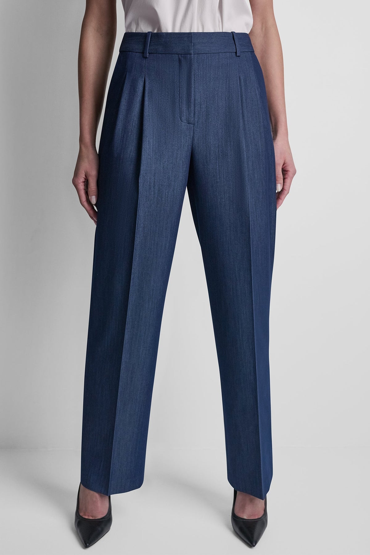 STRAIGHT LEG TROUSER Dark Navy | DKNY