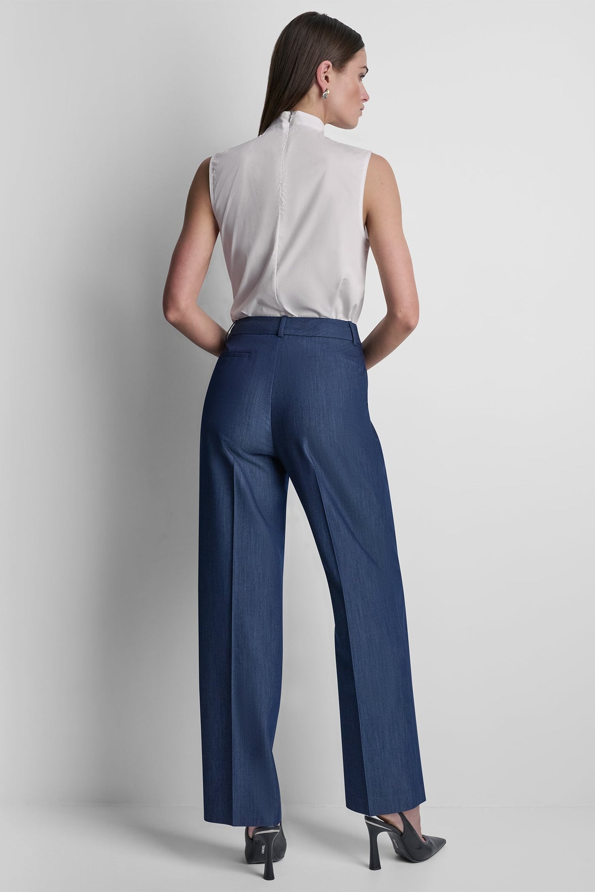STRAIGHT LEG TROUSER Dark Navy | DKNY